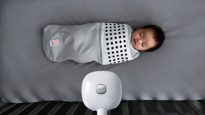 Baby cot breathing store monitor